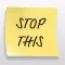 Post it Stickers Angry