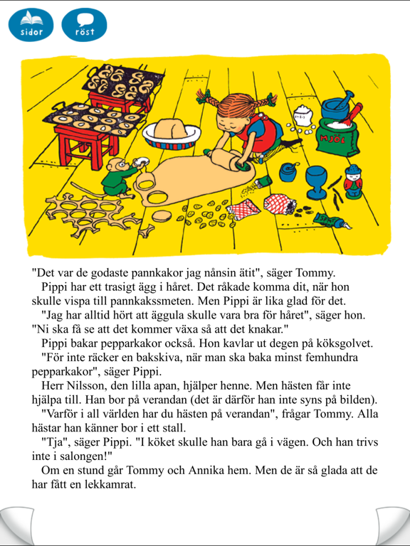 Känner du Pippi Långstrump? För iPhone iPad Screenshots