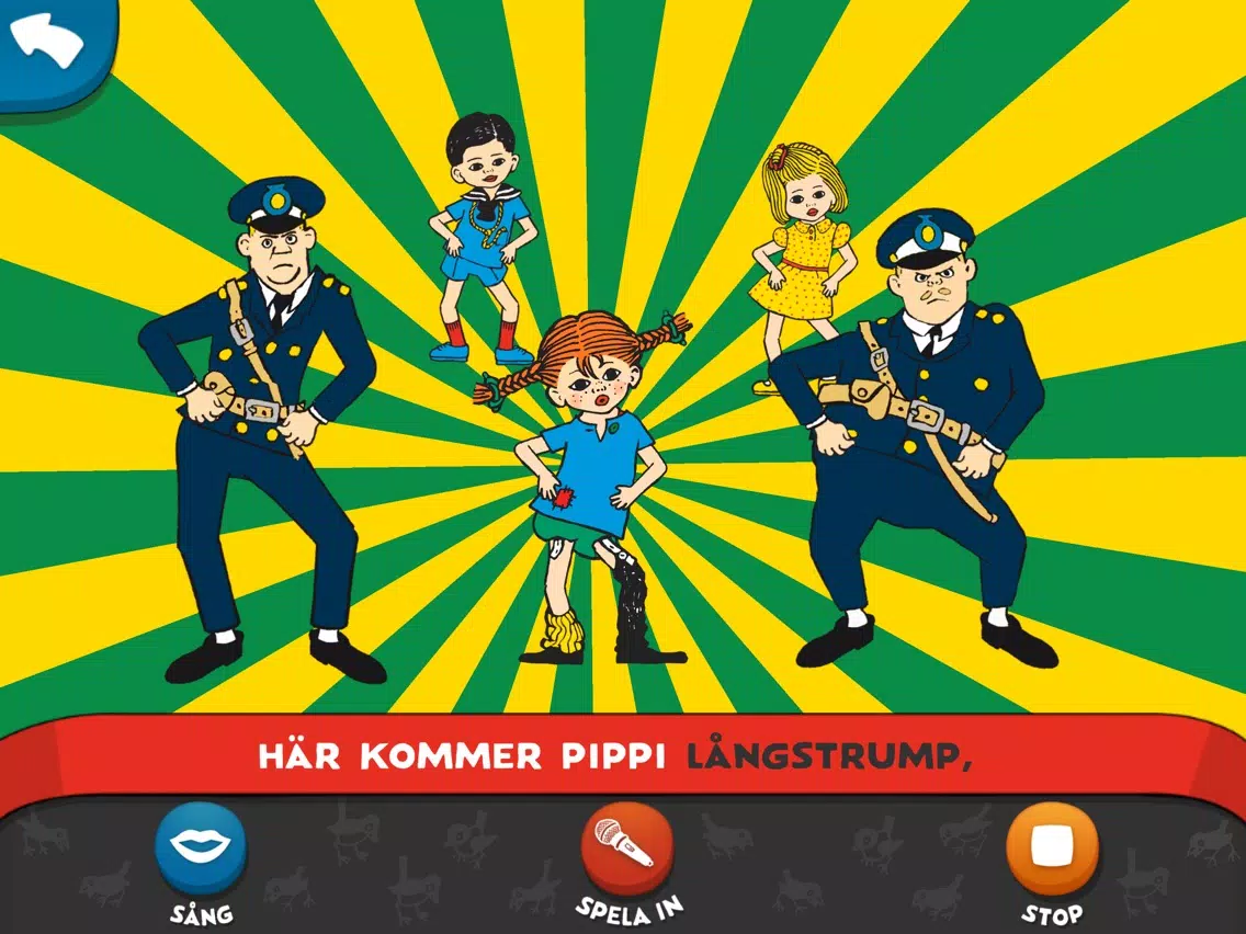 Pippi Sing Along iPad Screenshots