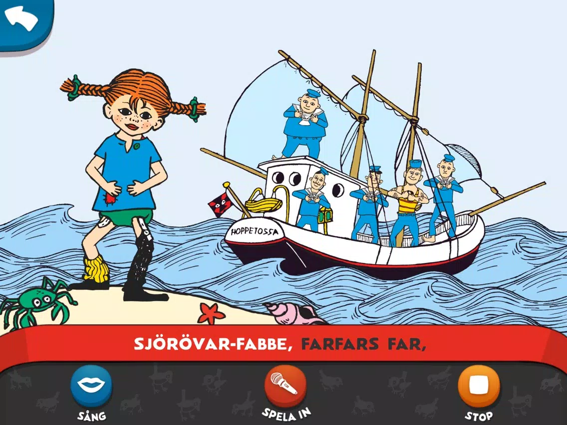 Pippi Sing Along iPad Screenshots