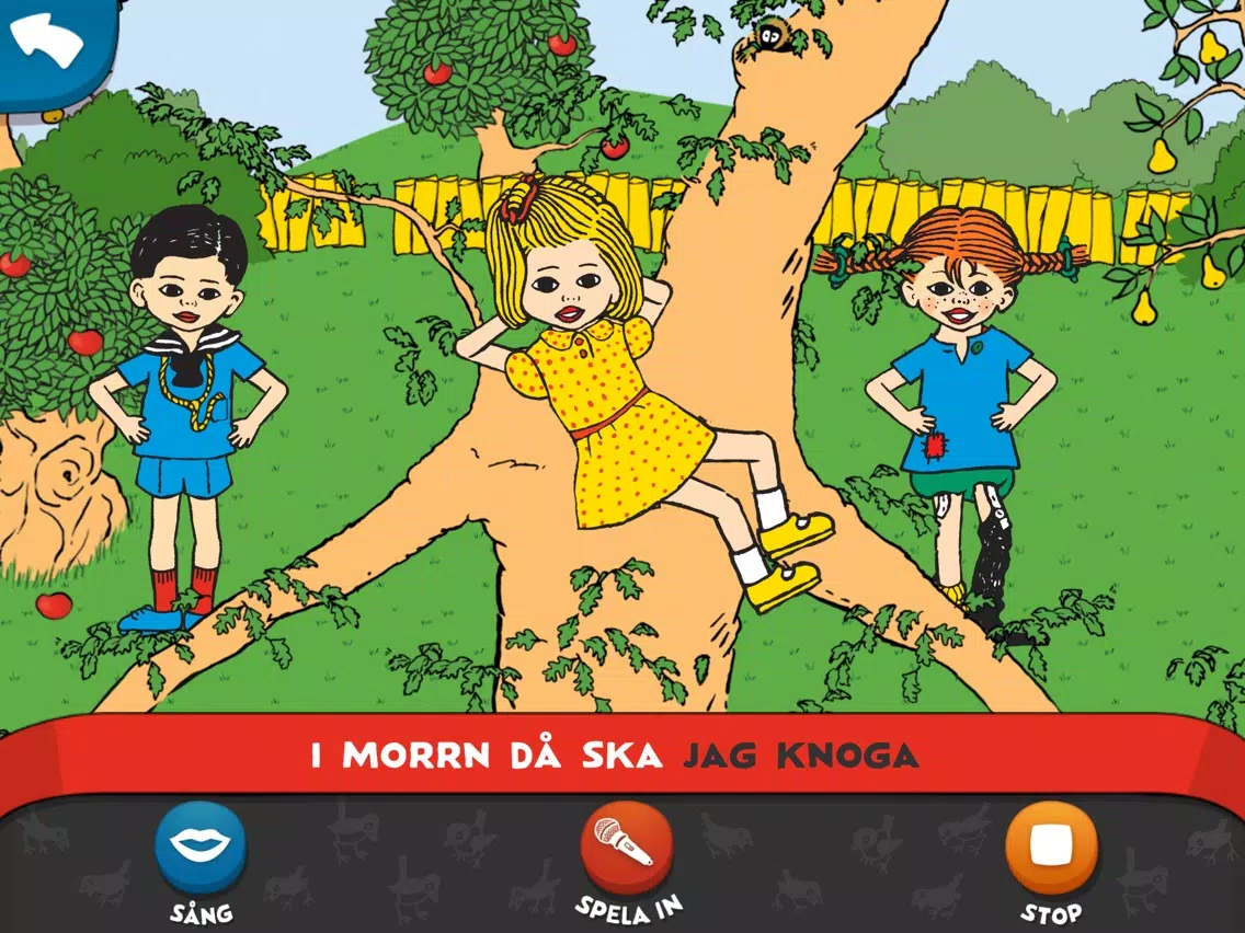 Pippi Sing Along iPad Screenshots