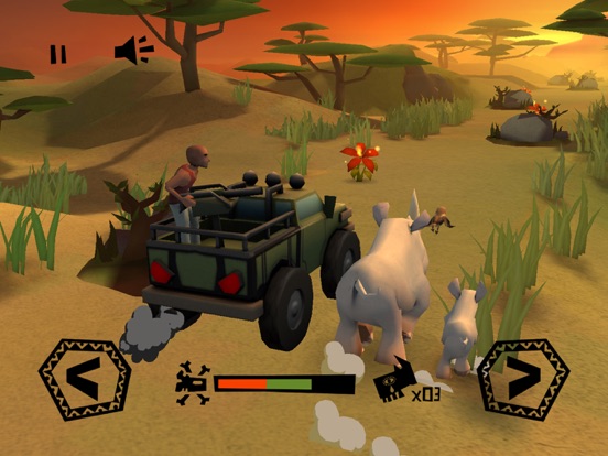 Tangkapan skrin Save an Elephant iPad