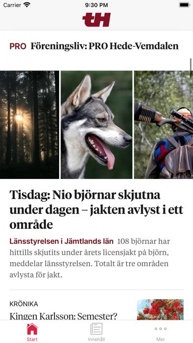 Tidningen Härjedalen Nyhetsapp应用截图