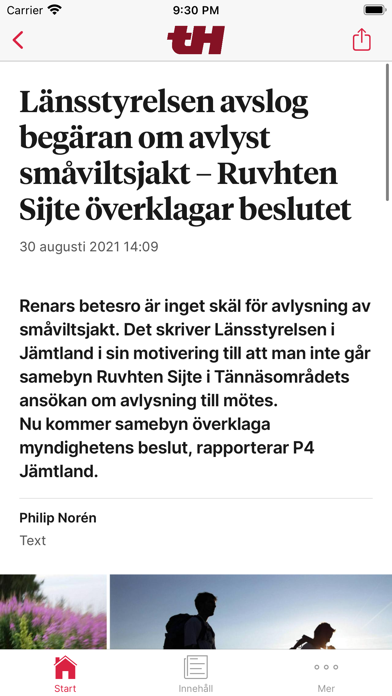 Tidningen Härjedalen Nyhetsapp应用截图