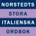 Norstedts stora italienska ordbok