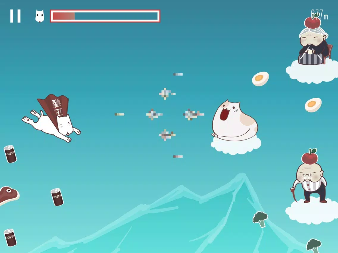 Super Dog vs Evil Cats iPad  سکرین شاٹس
