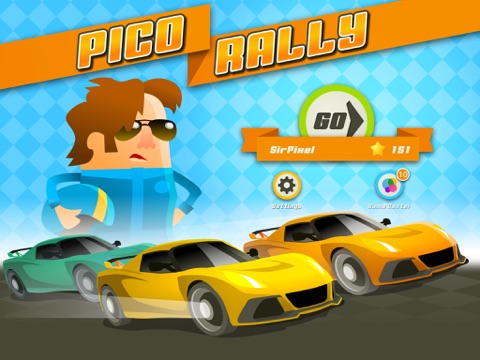 Captures d'écran de Pico Rally iPad 