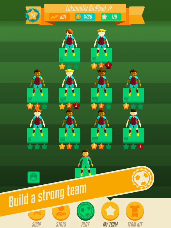 Solid Soccer iPad  سکرین شاٹس