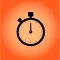 An Orange StopWatch