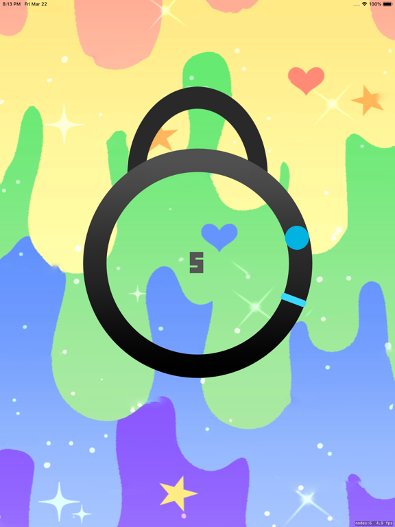 Tangkapan skrin Slime Lock iPad 