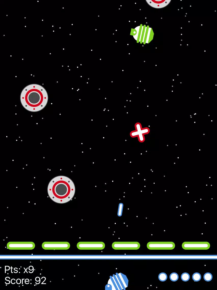 UFO Blaster - Space Invasion iPad  스크린샷