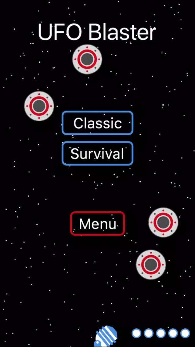 UFO Blaster - Space Invasion 스크린샷