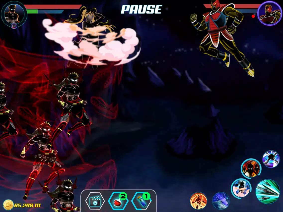 Captures d'écran de Hero Legend Battle iPad 