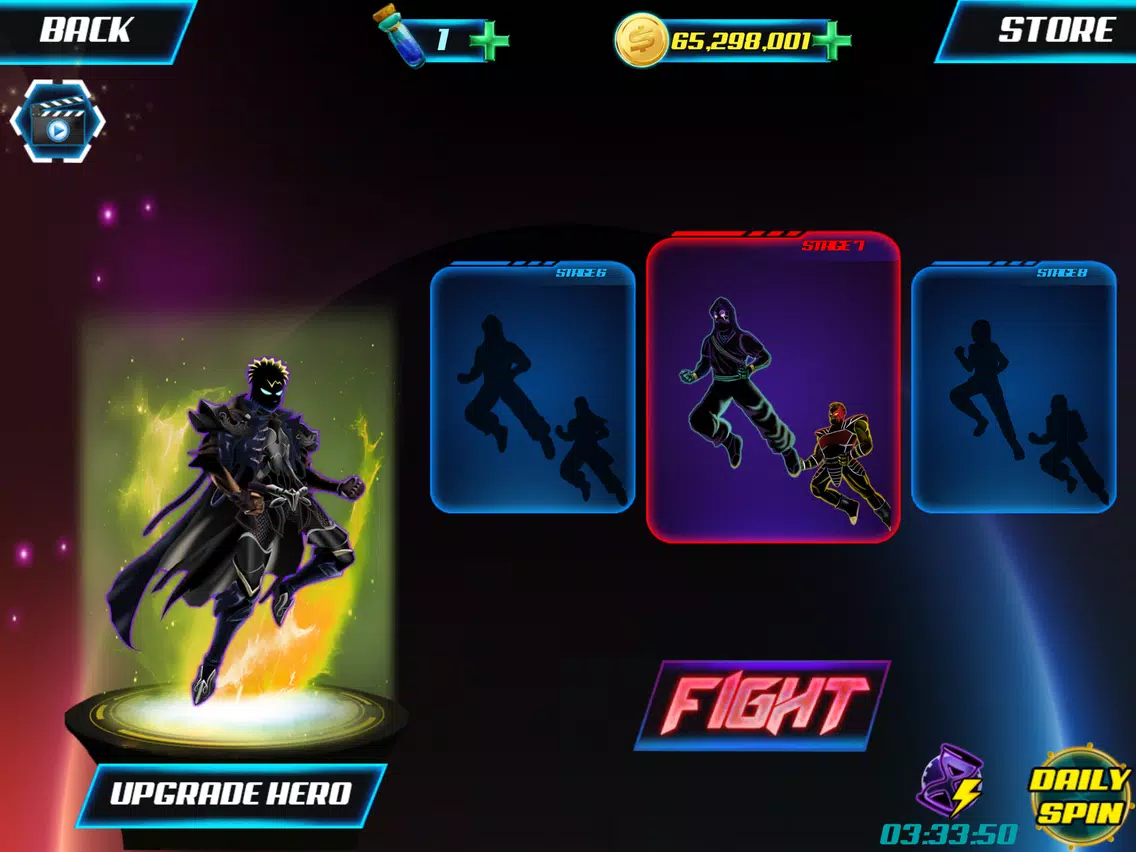 Captures d'écran de Hero Legend Battle iPad 