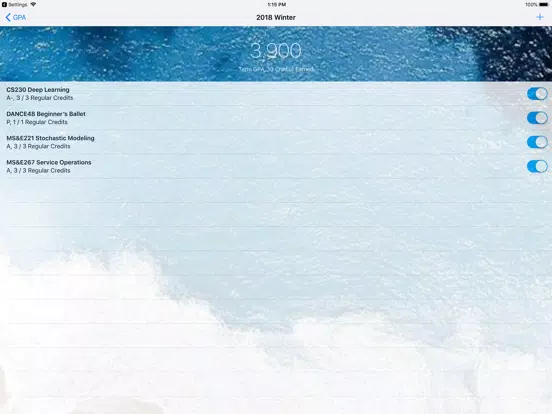 GPA Master - Track Your GPA iPad Screenshots