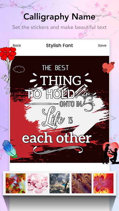 Screenshot di Calligraphy Name : Art Maker