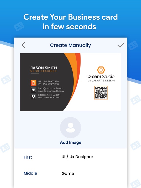 Card Scanner - Business Card iPad Screenshots