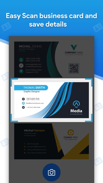 Card Scanner - Business Card Screenshots