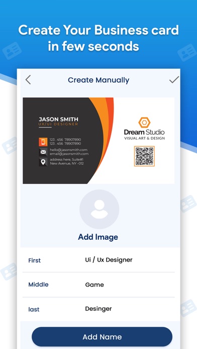 Card Scanner - Business Card Screenshots