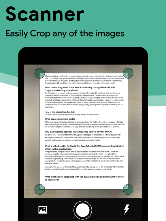 Doc Scanner · iPad Ekran Görüntüleri