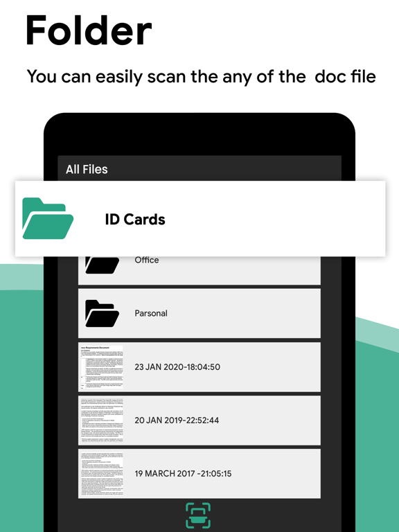 Doc Scanner · iPad Ekran Görüntüleri