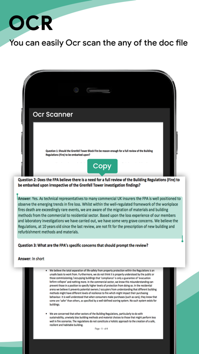 Doc Scanner · Ekran Görüntüleri