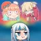 Funny Shibi Anime stickers
