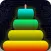 Tower of Hanoi - Math puzzle Game