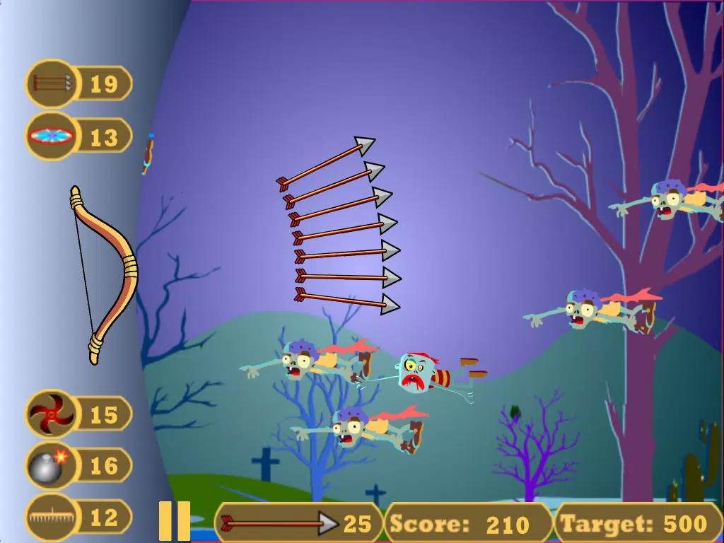 صور Shoot Zombies(Bow&Arrow game) iPad 
