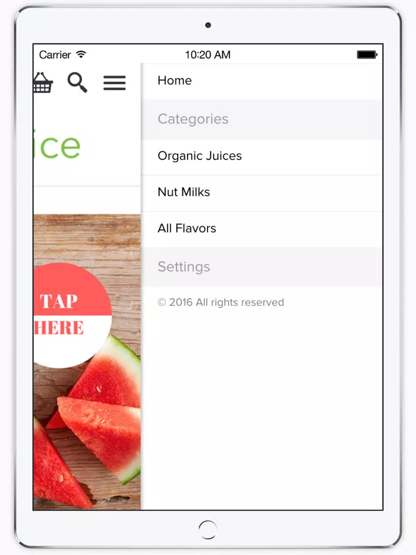 My Juice - Delicious Organic Cold-Pressed Juice iPad Screenshots