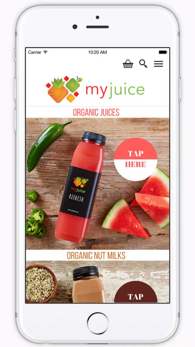 My Juice - Delicious Organic Cold-Pressed Juice Screenshots
