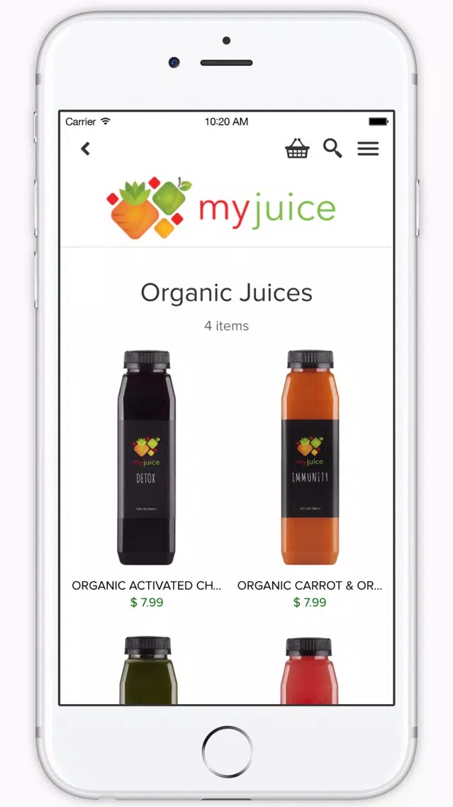 My Juice - Delicious Organic Cold-Pressed Juice Screenshots