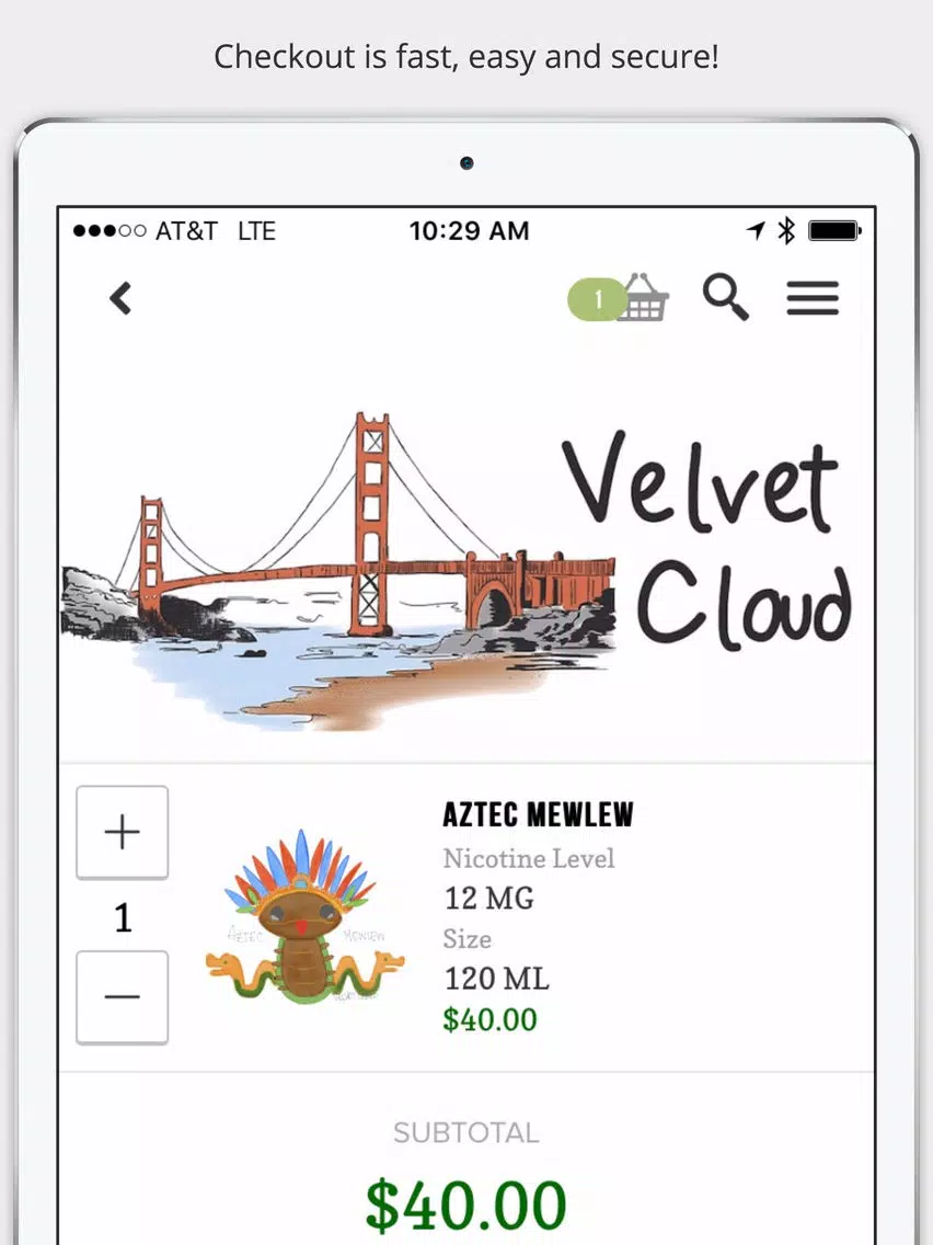 Velvet Cloud - Shop Vapor Blends Online iPad 應用截圖