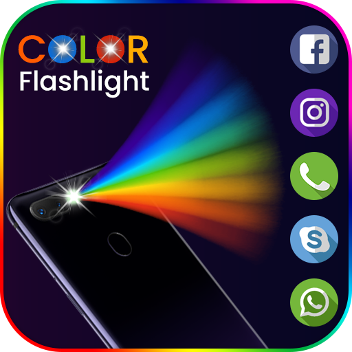 Color Flashlight on Call & SMS : Torch LED Flash