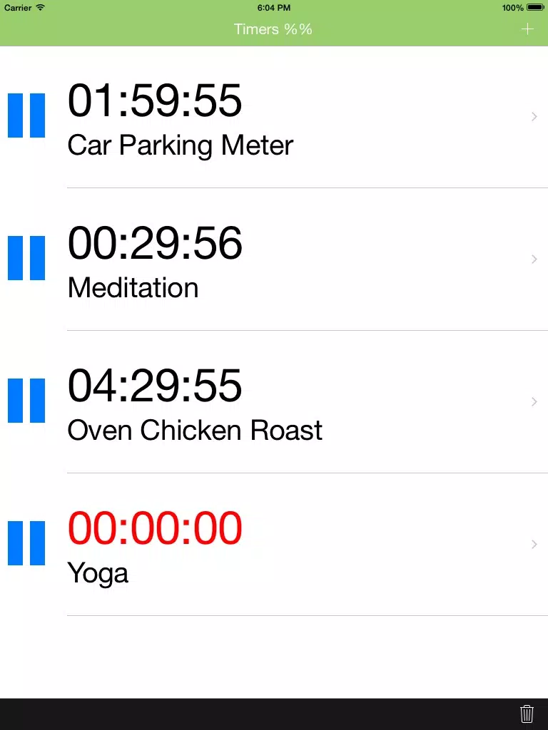 Interval Timers By Simplegames iPad Screenshots