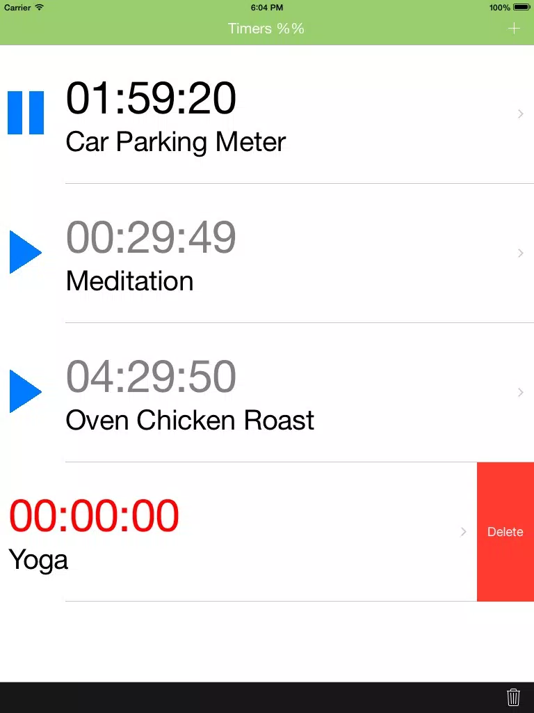 Interval Timers By Simplegames iPad Screenshots