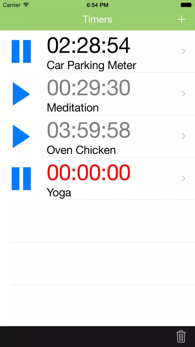 Interval Timers By Simplegames Screenshots