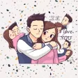 True Love Romance Stickers