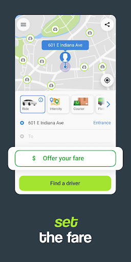 inDrive. Rides with fair fares Screenshots