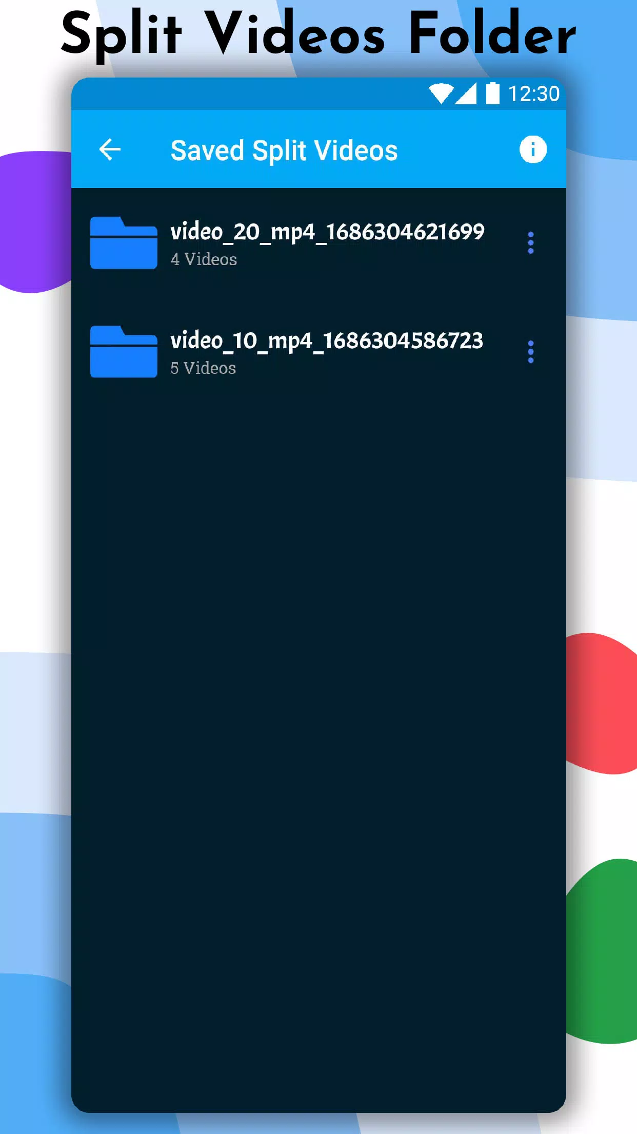 Video Splitter Screenshots