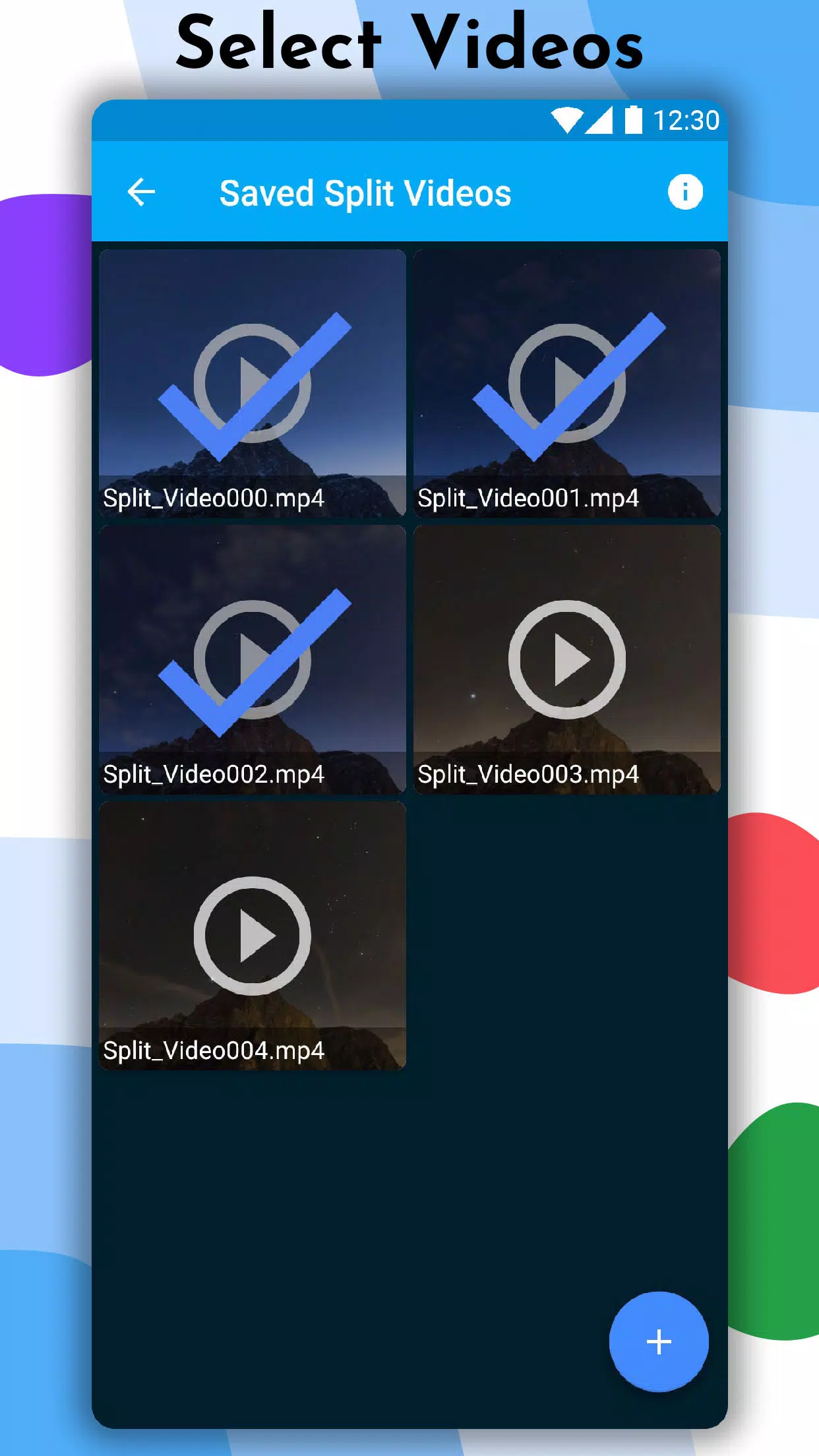 Video Splitter Screenshots