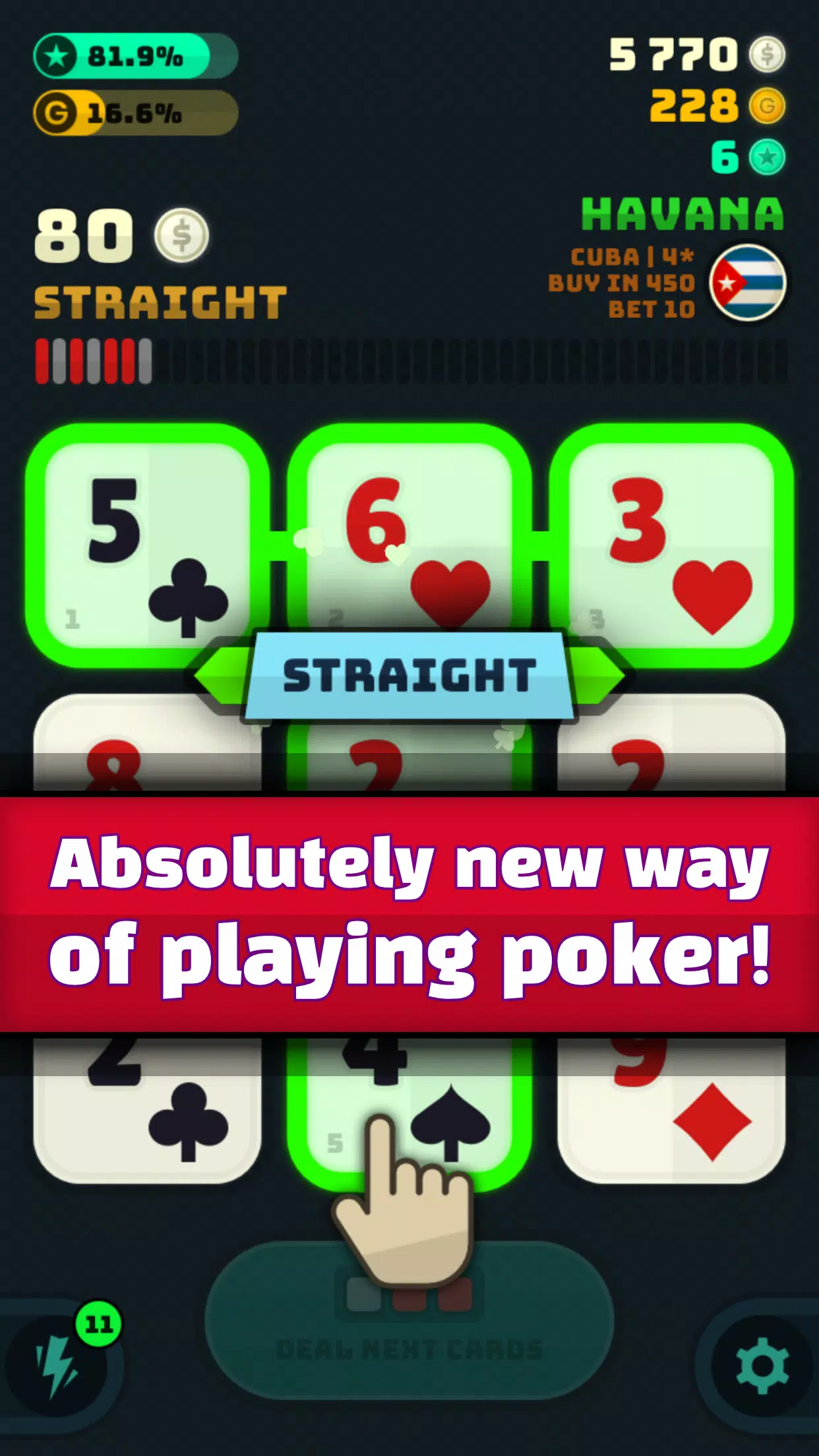 Merge Poker Screenshots