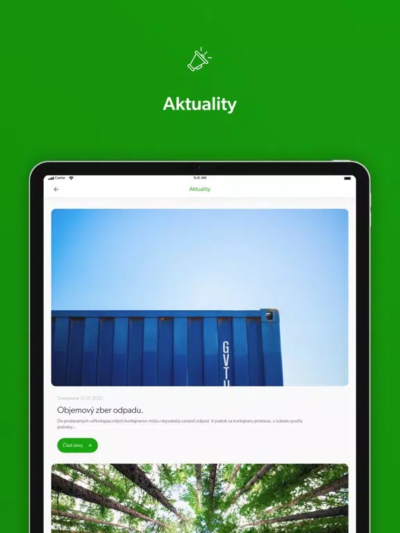 Petržalka iPad スクリーンショット