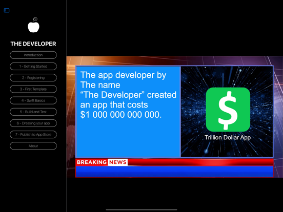 The Developer iPad Screenshots