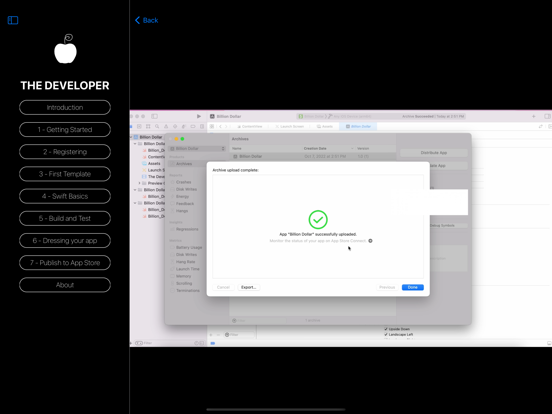 The Developer iPad Screenshots