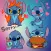 Cute Blue Koala Stitch Sticker