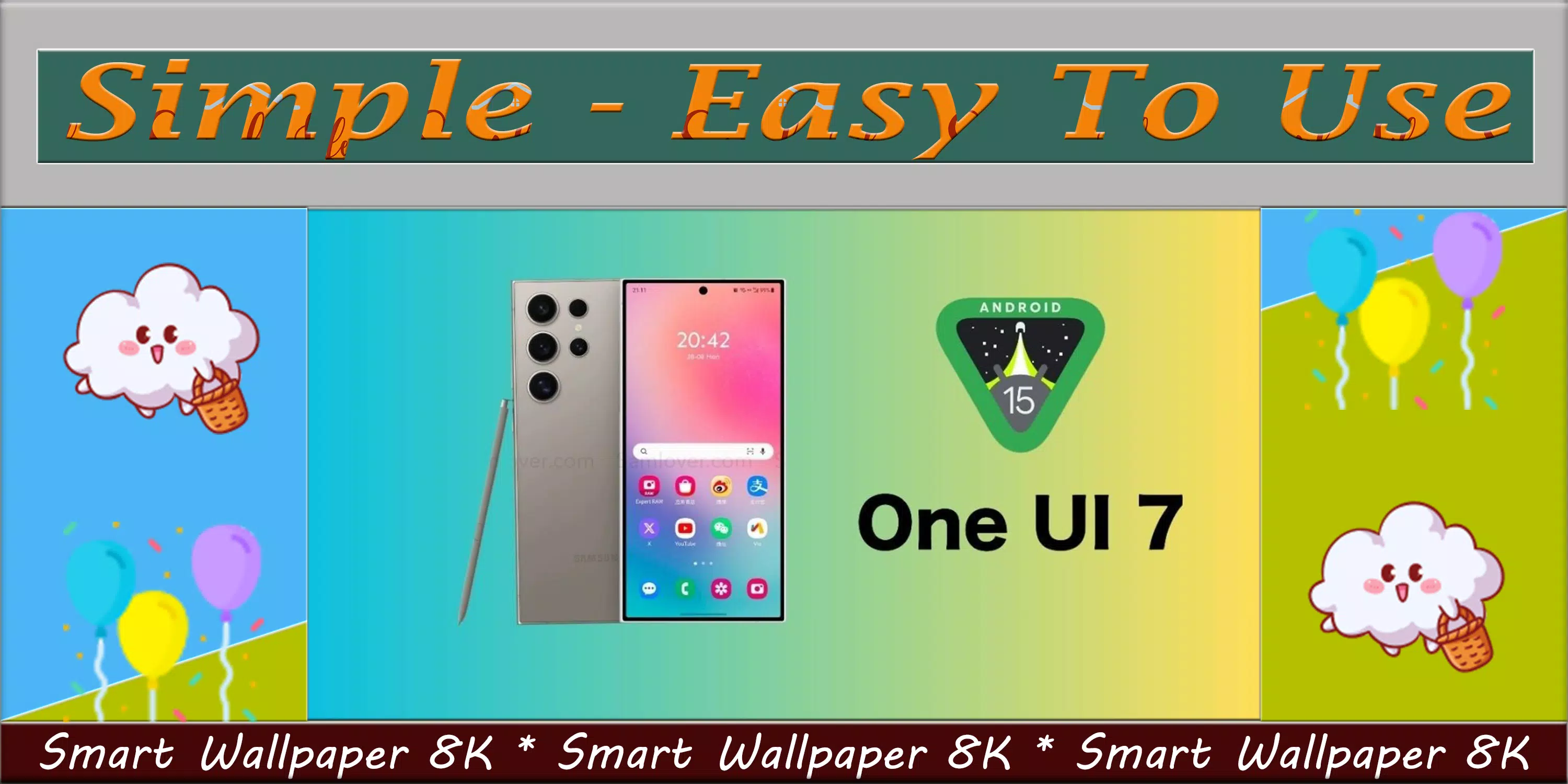 One UI 7 Wallpaper Screenshots