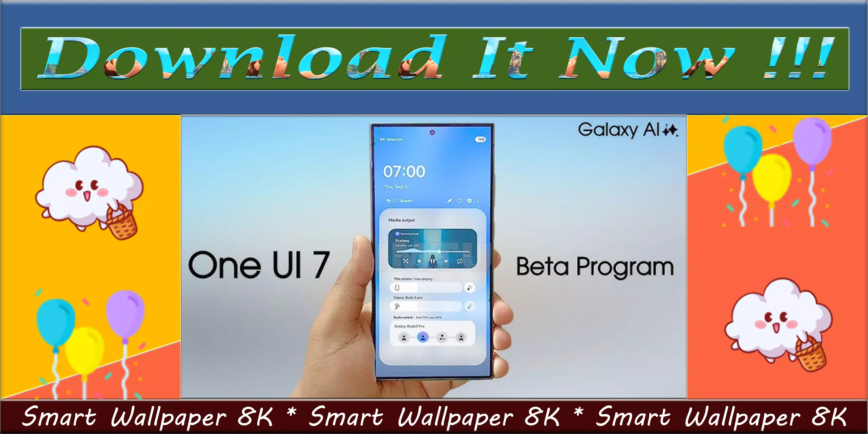 One UI 7 Wallpaper Screenshots