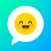 Keyboard with smiley emoji