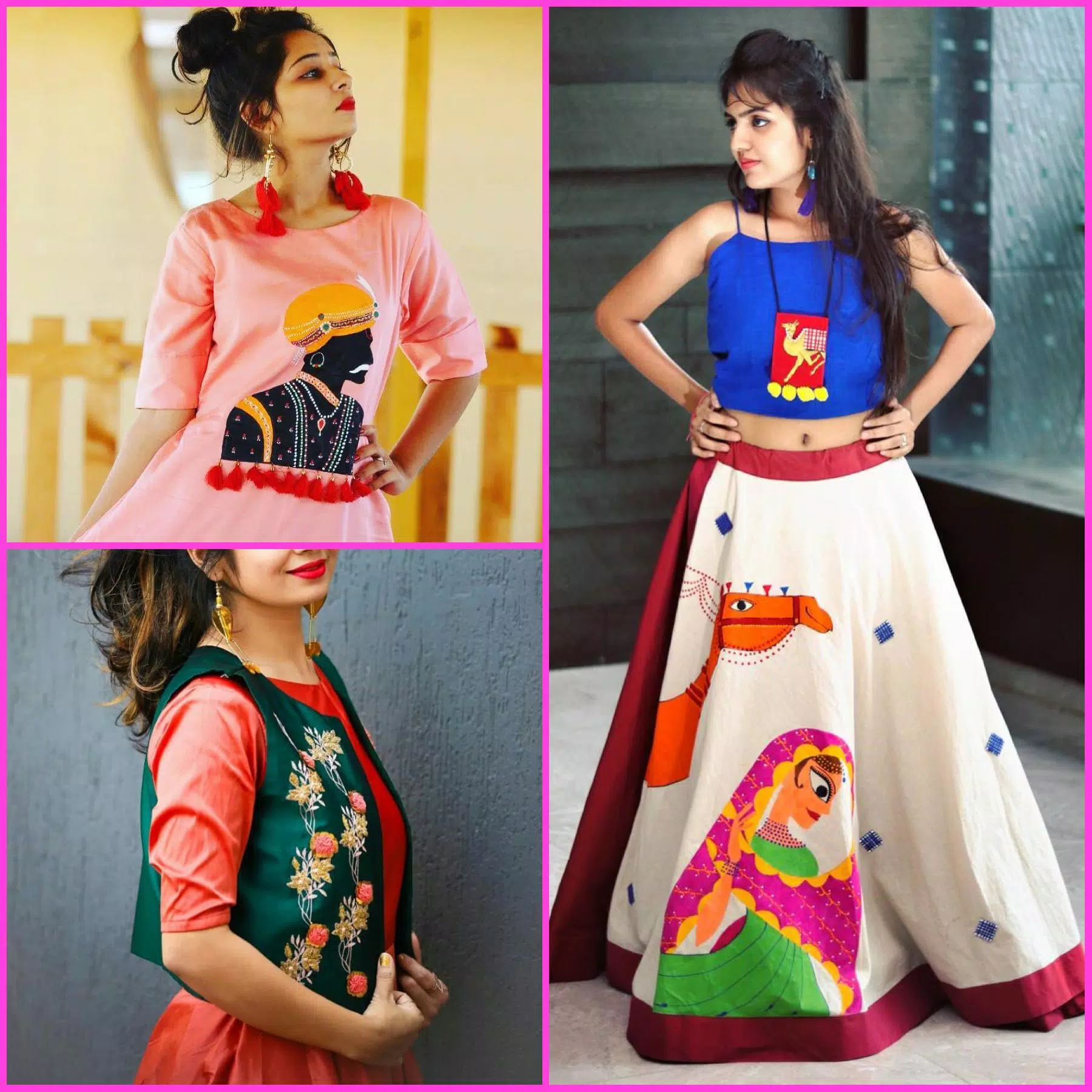 Tangkapan layar 100+ Fancy Kurtis Designs : Chaniya Choli Designs